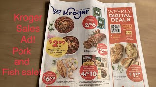 Kroger Sale Ad Meat sales Frozen Dinner Deals Strawberries 199 each with coupon 12413024 [upl. by Janet136]