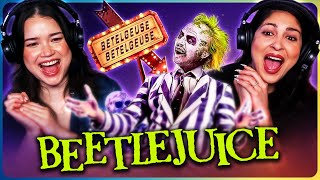 BEETLEJUICE 1988 Movie Reaction  First Time Watch  Michael Keaton  Winona Ryder  Tim Burton [upl. by Sonstrom]