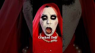 FIZ A TREND DA CRACKED DOLL MAKEUP 😱 gostaram maquiagemartistica crackeddollmakeup [upl. by Read]