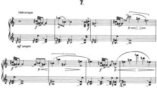 Boulez 12 Notations pour piano w score [upl. by Adnohrahs474]