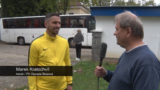 Fotbal SK Štětí  FK Olympie Březová11 2892024 [upl. by Nabalas]