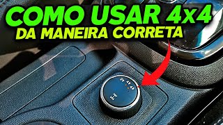 COMO USAR O 4X4 CORRETAMENTE QUAL VELOCIDADE ALTERNAR 4X4 COMO USAR A REDUZIDA  Caminhonete e SUV [upl. by Fulton]