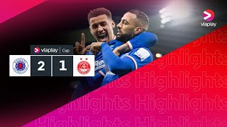 HIGHLIGHTS  Rangers 21 Aberdeen  Jack and Roofe send Gers into Viaplay Cup final after extra time [upl. by Drew]