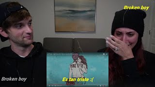 Lil Peep right here Reacción sub español [upl. by Yuzik]