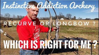 Going Traditional  Recurve or Longbow How To Choose The Right Bow [upl. by Enidlarej473]