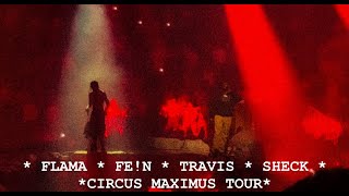 TRAVIS SCOTT  SHECK WES  “FEN  MO BAMBA” LIVE  MADISON SQUARE GARDEN NYC  122123 [upl. by Lahtnero]