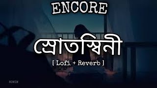 Srotoshinni lyrics  Encore  Lyrics Video romim [upl. by Esinal]