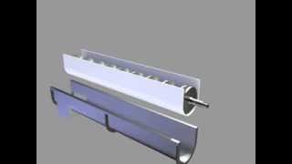 Shaftless spiral screw conveyor [upl. by Burack121]