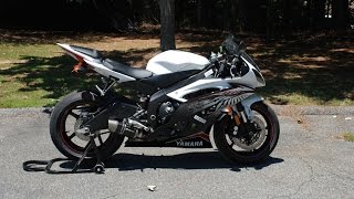 Yamaha R6  Best Compilation Sounds Bikes Fly By De Bikes HD [upl. by Eppesuig]