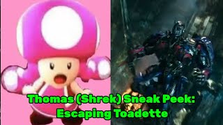 Thomas Shrek Sneak Peek Escaping Toadette [upl. by Todd504]