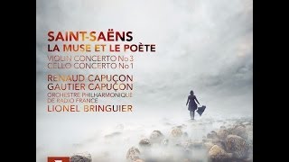 Renaud amp Gautier CAPUÇON SAINTSAËNS quotLa Muse et le Poètequot [upl. by Airalav]