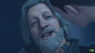 Detroit Become Human  Hanks Emotional Death in Connors Arms [upl. by Hutchison825]