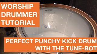 TuneBot  Tune Guide  Kick Drum Tutorial  Worship Drummer Tutorial [upl. by Jolynn254]