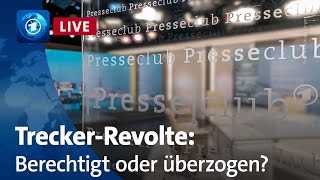 Die TreckerRevolte Berechtigt oder überzogen  ARDPresseclub [upl. by Madancy]