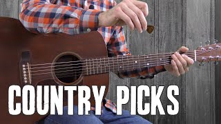 The Best Guitar Picks for Country and Bluegrass [upl. by Fitzsimmons]