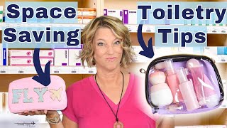 How to Pack Toiletries to Save Space in CarryOn Bags [upl. by Garrot75]