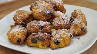 FRITTELLE DOLCI DI POLENTA  Buono Facile Veloce [upl. by Siesser]