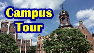 CAMPUS TOUR  Doshisha University part 1 [upl. by Acihsay597]