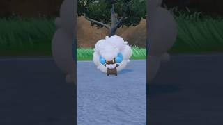 Shiny Cottonee evolves into Shiny Whimsicott ポケモン pokemon ポケットモンスター [upl. by Kopaz]