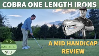 Can Cobra One Length Irons Help a Mid Handicap Golfer [upl. by Licko]