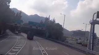 Perjalanan dari Tin Sui Wai to causwebay naik bus dengan view yang indahliburan tkw hongkong [upl. by Mohandas]