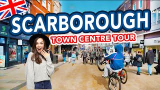 SCARBOROUGH TOWN CENTRE  Full tour of the Town Centre in sunny Scarborough [upl. by Grier]