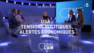 USA  tensions politiques alertes économiques cdanslair 06082024 [upl. by Spencer1]