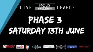 The MODUS ICONS OF DARTS LIVE LEAGUE  SATURDAY 13TH JUNE [upl. by Navanod]