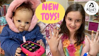 A NEW TOY for SUMMER  a NEW REBORN in the NURSERY  HUGE HAPPY MAIL HAUL  Part 2 [upl. by Camilo]