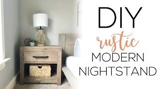 How to Gel Stain FAKE WOOD FURNITURE  Laminate MCM Night Stand MAKEOVER [upl. by Wertz]