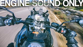 The old BMW S 1000 XR was LOUD RAW Onboard [upl. by Ahtennek705]