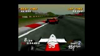 Formula 1 Playable Demo  Official UK Playstation Magazine 12 [upl. by Pomeroy]