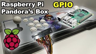 Pandoras Box arcade with Raspberry Pi GPIO Controller [upl. by Dhar332]