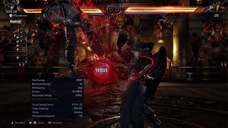 Devil Jin Wall Break ComboTEKKEN 8 [upl. by Yovonnda]