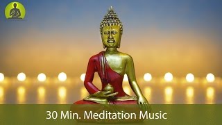 30 Min Meditation Music for Positive Energy  Inner Peace Music Healing Music Relax Mind Body [upl. by Annaynek238]