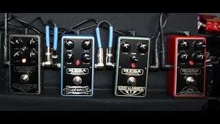 MESA BOOGIE SHOOTOUT Tone Burst Grid Slammer Flux Drive Throttle Box Demo amp Review 3P3D2013DAY7 [upl. by Dworman]