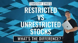 Restricted vs Unrestricted Stocks Whats The Difference [upl. by Atnoed23]