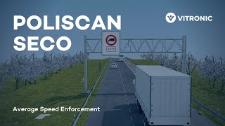 POLISCAN SECO Precise Average Speed Control  VITRONIC [upl. by Attenaj]