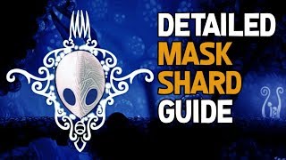 Hollow Knight All Mask Shards Locations Guide [upl. by Nelehyram]