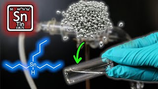 Making Tributyltin Hydride  A Unique Hydrogen Donor [upl. by Neelram814]