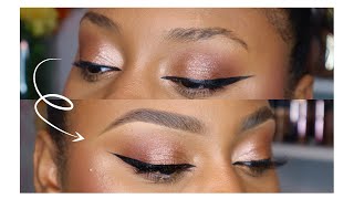 TUTO SOURCILS FACILE EFFET BROW LIFT  UPDATE 2021 [upl. by Alec]