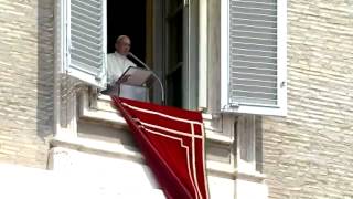 Papa Francesco  Angelus 25 Agosto 2013 [upl. by Nylra]