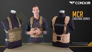 MCR Chest Rigs  MCR3 MCR4 MCR7  Condor Outdoor [upl. by Odetta485]