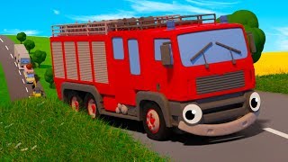 Five Big Trucks  Kids Songs  Geckos Garage [upl. by Casavant869]