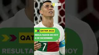 Resultados de los partidos de HOY del Mundial de Qatar 2022 shorts laaficionshorts [upl. by Pinckney]