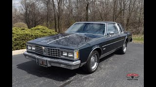 49000 Original Mile 1985 Oldsmobile Delta 88 Royale Brougham Test Drive [upl. by Drescher202]