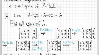 Eigenvalue and Eigenvector Computations Example [upl. by Vasti576]