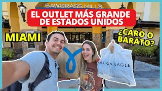 SAWGRASS MILLS 💸 El OUTLET más GRANDE de MIAMI ¿BARATO y BUENO 🤑 PRECIOS yTIPS tu DÍA de SHOPPING [upl. by Llennol430]