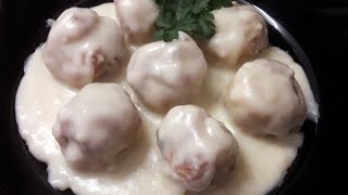 Albóndigas de pollo en salsa semi velouté [upl. by Sula]