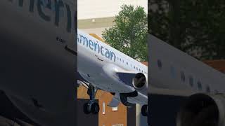 A321 American Aircraft Landing at Dallas Fort Worth International Airport [upl. by Barstow]